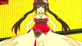 Sparkle gets hard Fucked through Rough Sex - Honkai Star Rail Hentai
