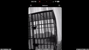 Releasing slave from cage after a long night