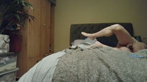 Master Remotely Milks Me Dry with Prostate Toy and Electric Toothbrush Anydesk Control