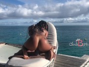 CharlieBHustle masturbation in BoraBora