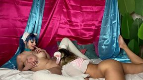 Pussy Licking Kitties With Smokeshow Blonde Adria 2022