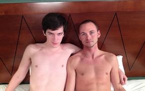 Gonzo plotless anal fuck with Kenneth Blake, Landon Wright