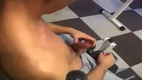 Next Door Male: Sweating & Stroking it Out with Friends