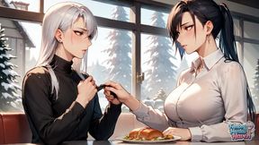 The Transvestite's Phat Butt Showcase at the Café Turns the Greatest Femboy Into a Slutty Fuck-a-thon Symbol