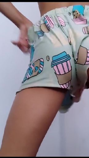 Indian Desi Twink Dances Sensually &amp; Shows off Ass in Room - Romantic Femboy Tease