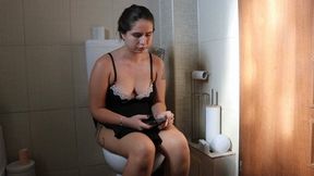 Toilet dumpings after haloween night