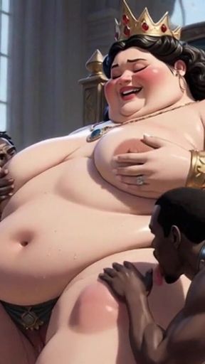 Massive BBW Mistress Full Body Worship - Slaves Lick Her to Ecstasy
