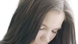Lusty teen pounded by big dick