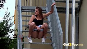 Compilation of teen babes squirting in public with public pissing in HD