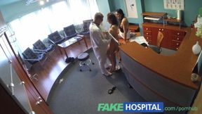 ”Nurse Seduces Patient with Twat-Licking Pleasure”