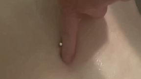 Belly Button Ring Shower Play