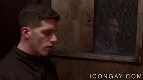Mature homosexual kisses rimms and ass fucks young twink