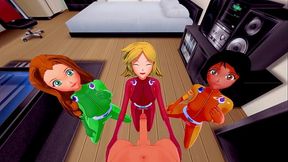 [POV] TOTALLY SPIES HAREM - CLOVER, ALEX, SAMANTHA