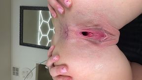my pov with horny and pink pussy kayla lea