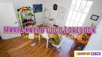 Coco Lovelock Seduces Coach's Cock in Sizzling Threesome