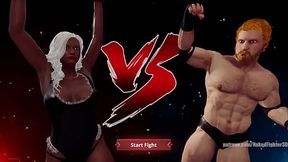Venus VS Vilkor (Naked Fighter 3D)