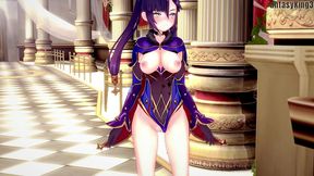 mona owes money and pays with sex - red pov - genshin impact - full & pov version on sheer & ptrn: fantasyking3