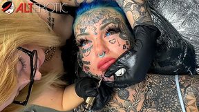 Amber Luke and Amber B's tattooed women dirt by AltErotic