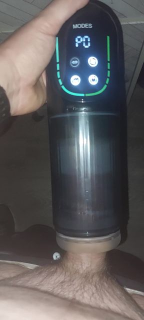 Vacuum cleaner in action