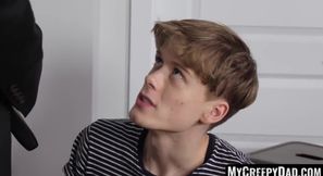 Stepson gives hunk none sensual caress prior to bein