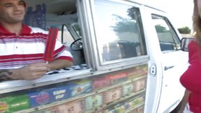 Allyssa Hall Bangs Her Mouth With Ice Cream Before Sex- Titopia