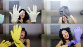 A Sensory Experiment Gloves Texture and Glass