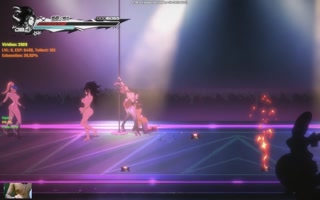 Sexy blonde police woman lesbian harem