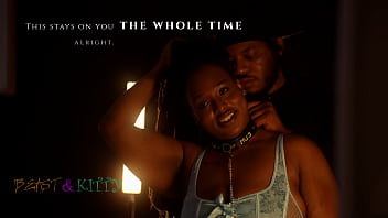 XXX: KittyLove candle wax and spreader bar play