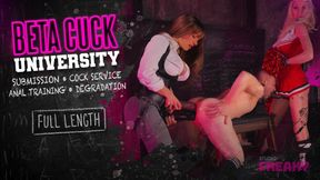 Beta Cuck University (FULL): Femdom Cuck Training, Pegging, Anal **** & Complete Degradation with Mistress Stellina Obscura