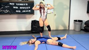 Scarlet Web vs Phoenix Sinz - Blonde Bimbo Battle