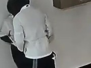 Jamaican hotel working fucking on shift