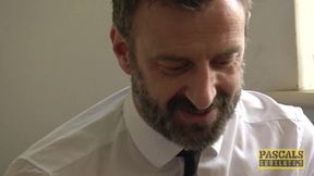 Hardfucked little subslut Cherry English hammered by master