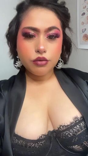 Makeup and lingerie