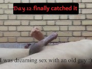 Real Wet Dream finally caught on after 12 days filming. ارضا شدن در خواب