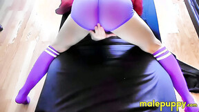 ”Daddy Richard Lennox strips his PINK UNDIES & strokes his shaft”