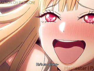 Marin desires to have some joy - Comics movie scene