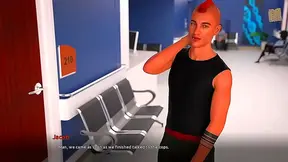 Rockstar Tempts Curvy Animated Beauty in Hot Visual Novel Encounter