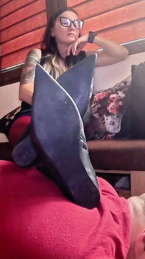 Lick My Boots Slave