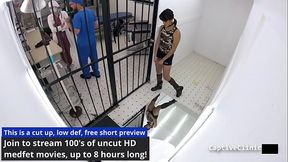 Channy Crossfire Gets Strip Search &amp_ Gyno Exam By Nurse Nyx As The Nurse Says &quot_Welcome To Rikers&quot_! Watch The Full 1  Hour Movie Only At BondageClinic! Reup