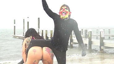 FUCKING MY FAVORITE CLOWN IN THE STORM