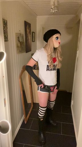 Horny femboy