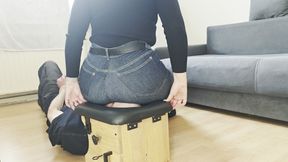 My Massive Jeans-ass Vs Your Little Face