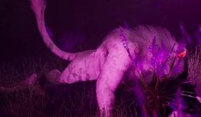 Gay furry synth lovers wild lion wolf cum in mouth orgasm animation