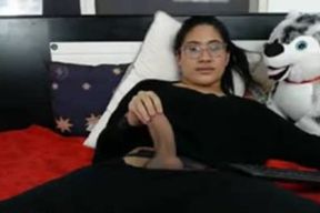 humongous salami Draining Off Her thickest ramrod
