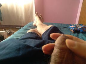 Look at my big ass-devastating cock