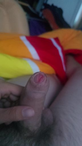 Close-up of my little flaccid dick there are more videos coming