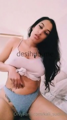 Insta_Influencer_Kali_Sudhra_Oiled_Boobs_And_Finger_Fucking_Pussy_with_Steel_Dildo_Leaked_1