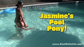 Jasmine in Pool Pony