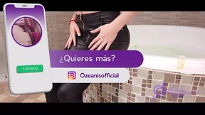 Hermosa modelo trans (linda michel) colombiana sexo con masaje