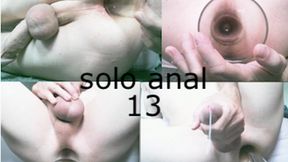 Heteroflexible K solo anal 13: slim fit older muscular twunk odd glass anal insertion